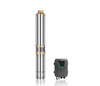 2 Inch IP65 MPPT 304SS Dc Copper Brushless Submersible Well Pump with Plastic Impeller