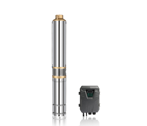 2 Inch IP65 MPPT 304SS Dc Copper Brushless Submersible Well Pump with Plastic Impeller