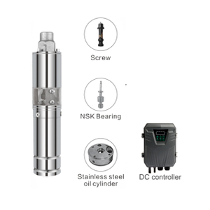 3 Inch DC Brushless Solar Submersible Borehole Pump (3ESS)